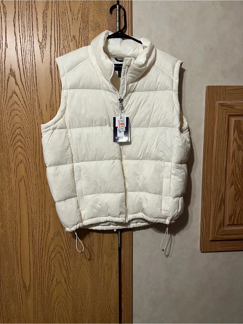 Ariat Cream Puffer Vest
